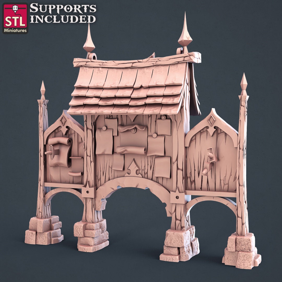 City Guard NPC Set | Tabletop Scale | D&D TTRPG Miniature | STL Miniatures