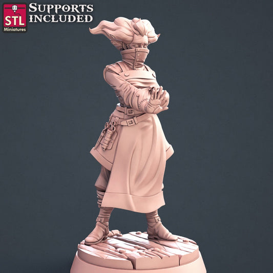 Embalmer NPC Set | Tabletop Scale | D&D TTRPG Miniature | STL Miniatures