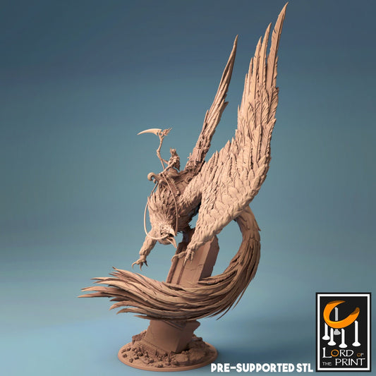 Death, Horseman of the Apocalypse | TABLETOP SCALE | TTRPG Monster Miniature | Rescale Miniatures