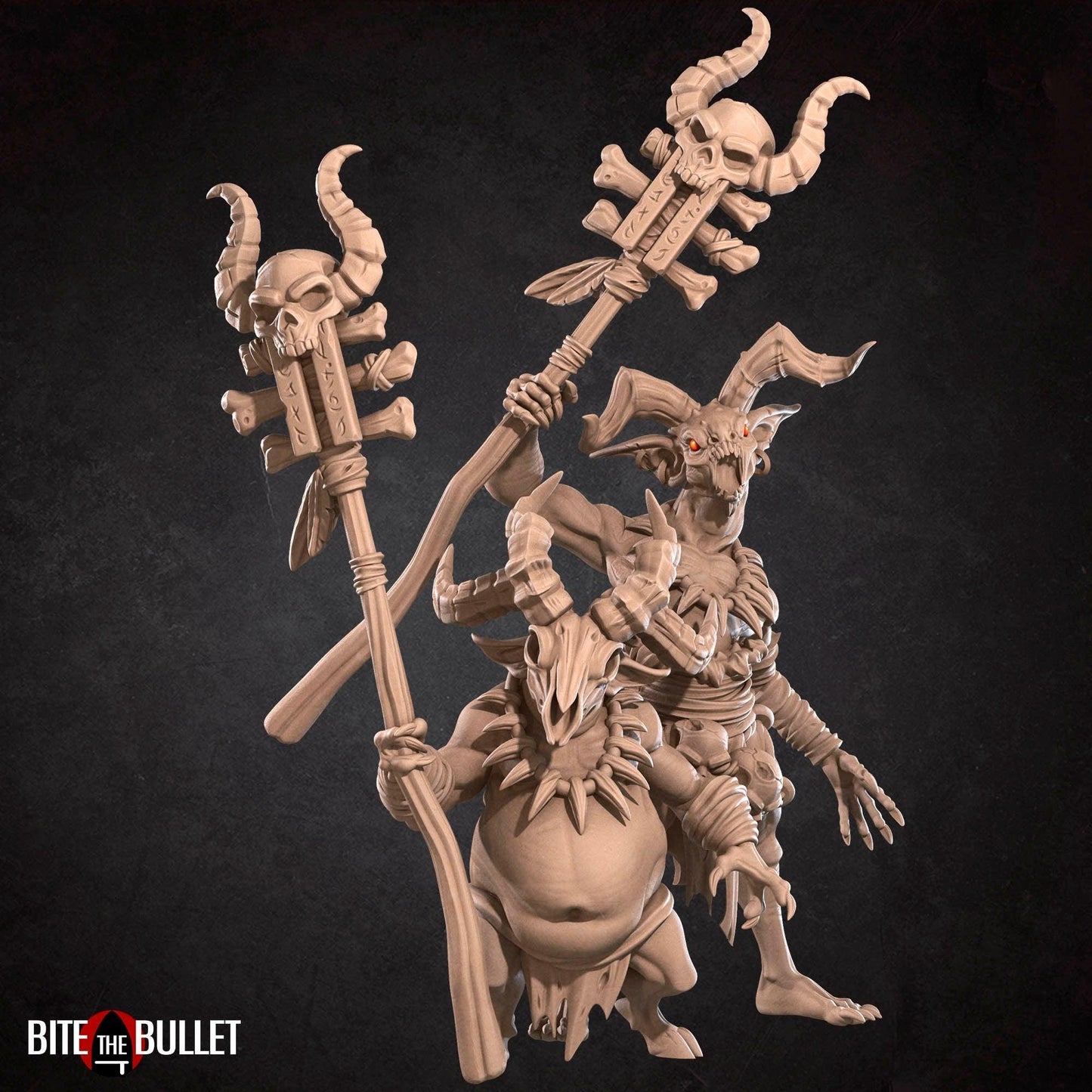 Fallen Shaman | D&D TTRPG Miniature | Bite the Bullet