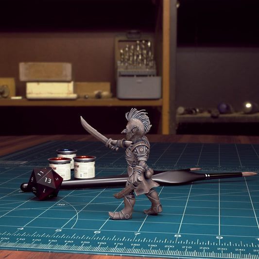 DnD Heroes Goblin Fighters | TABLETOP SCALE | D&D TTRPG Mini | TytanTroll Miniatures