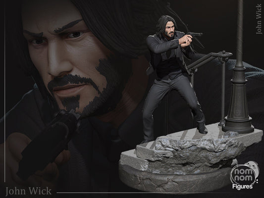 Former Hitman | Resin Garage Kit Figure Movie Fan Art | Nomnom Figures