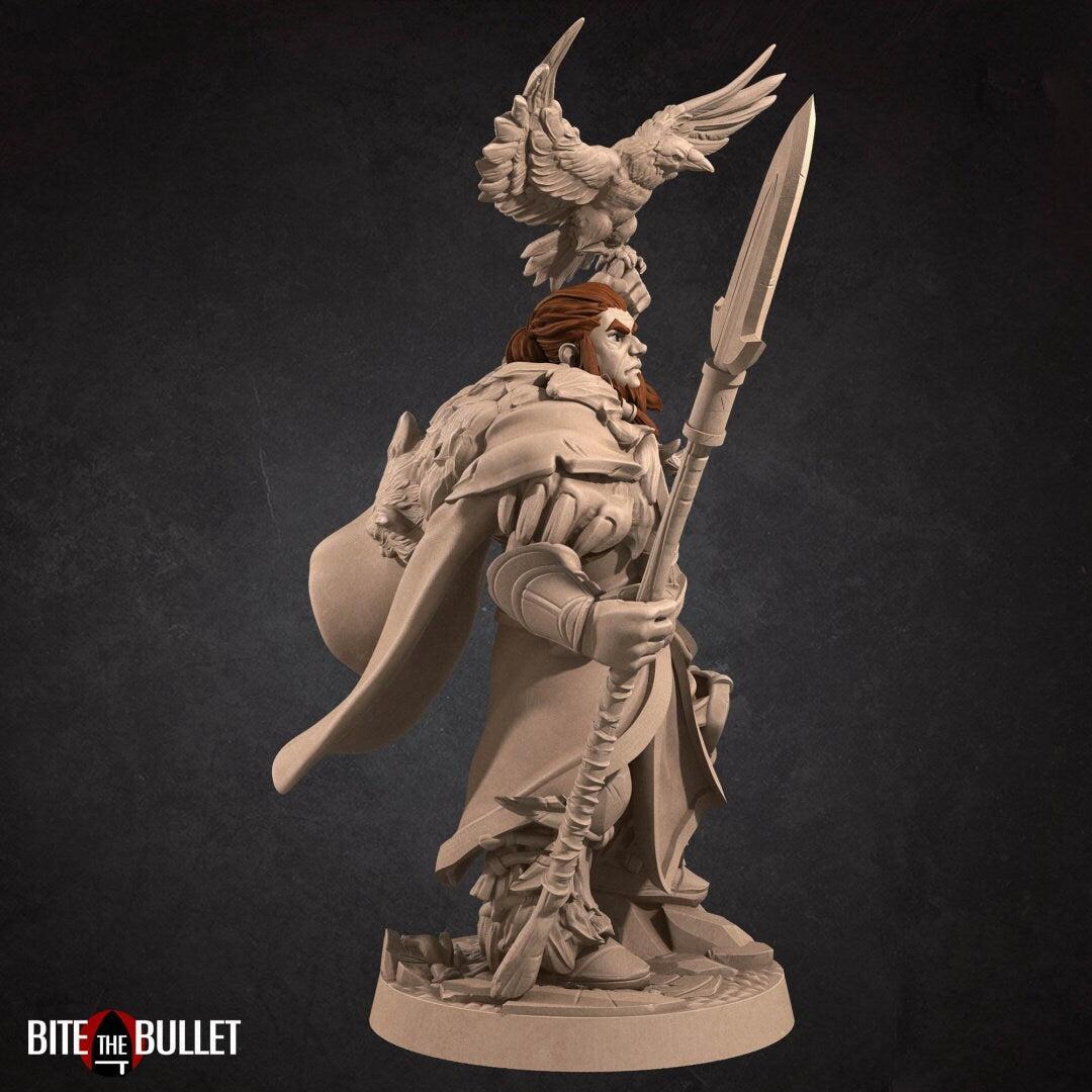 Bullet Hell, Hero Druid | TABLETOP SCALE | D&D TTRPG Miniature | Bite the Bullet