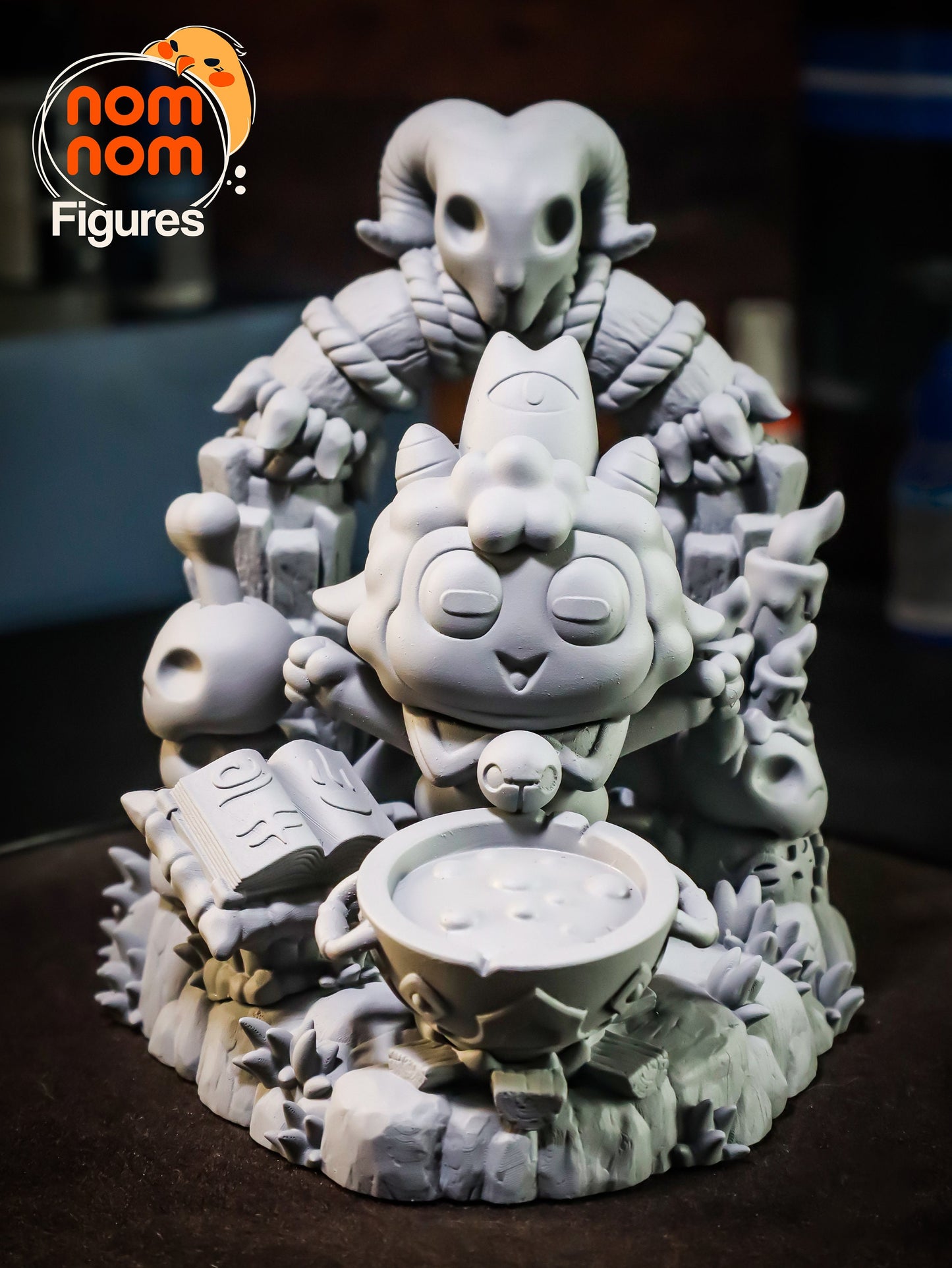 Possessed Lamb | Resin Garage Kit Figure Video Game Fan Art | Nomnom Figures