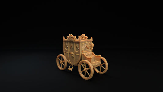 It Was a Mimic All Along! Carriage Version | D&D Miniature | TABLETOP SCALE | The Dragon Trappers Lodge | Unpainted, Unplated Resin 8k