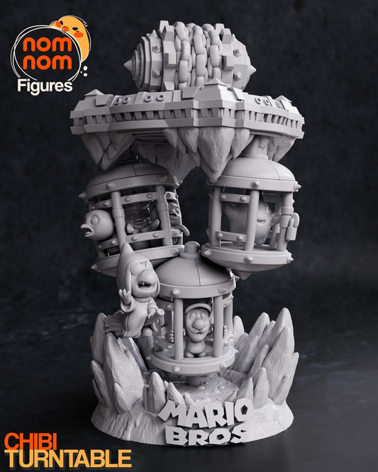 Chibi Captured Bro | Resin Garage Kit Figure Movie Video Game Fan Art | Nomnom Figures