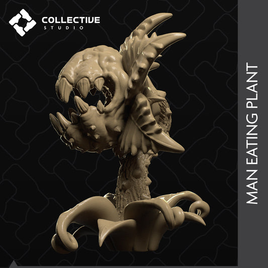 Man Eating Plant | Tabletop Gaming Scatter Miniature | Collective Studio