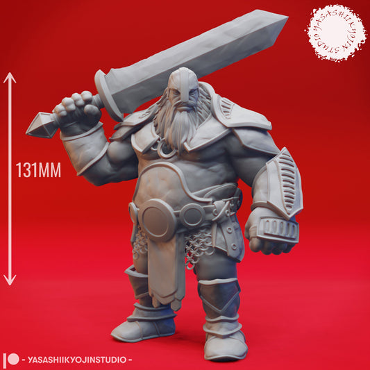 Fire Giant | TABLETOP SCALE | TTRPG Monster Miniature | Yasashii Kyojin Studio