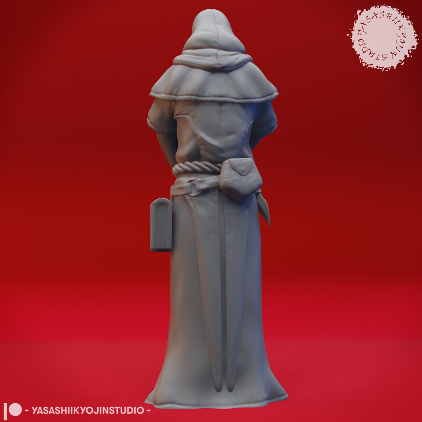 Cultist | TABLETOP SCALE | TTRPG Monster Miniature | Yasashii Kyojin Studio