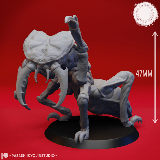 Ankheg | TABLETOP SCALE | TTRPG Monster Miniature | Yasashii Kyojin Studio