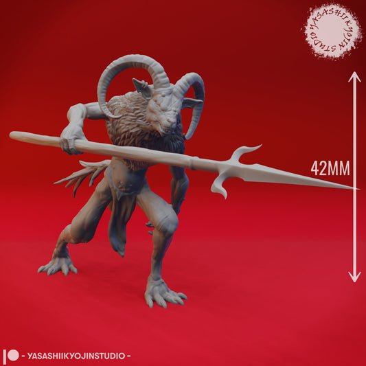 Bulezau | TABLETOP SCALE | TTRPG Monster Miniature | Yasashii Kyojin Studio