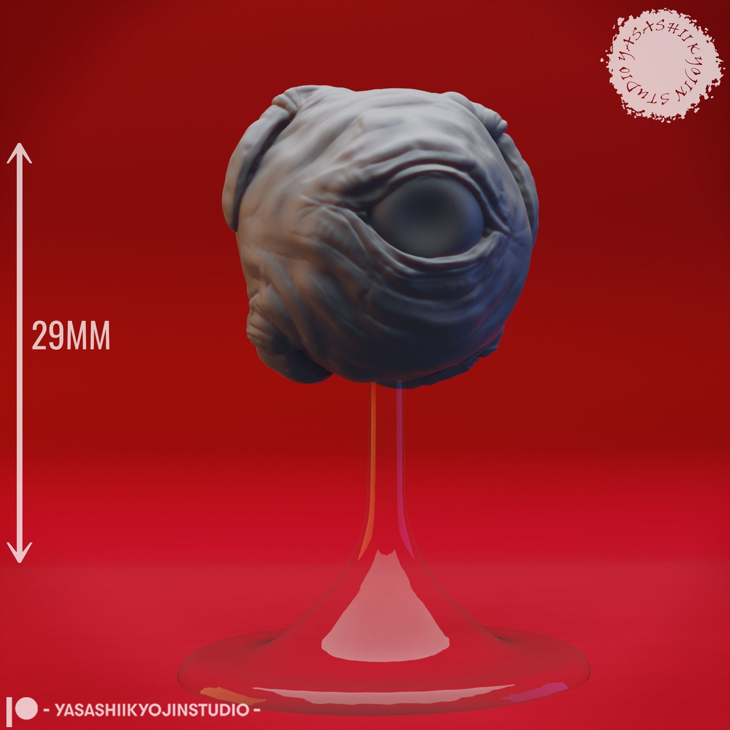 Death Kiss | TABLETOP SCALE | D&D TTRPG Monster Miniature | Yasashii Kyojin Studio
