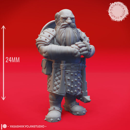 Duergar | TABLETOP SCALE | D&D TTRPG Monster Miniature | Yasashii Kyojin Studio
