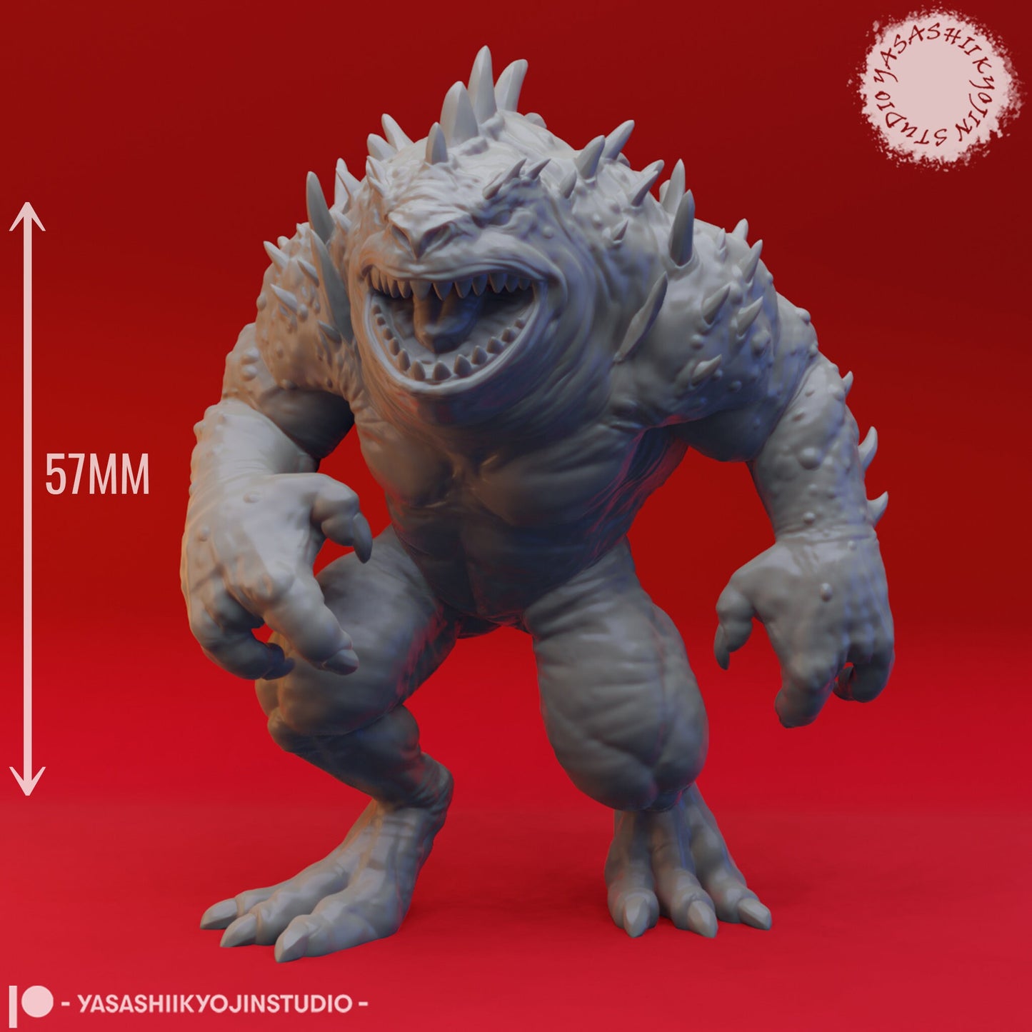 Hezrou | TABLETOP SCALE | TTRPG Monster Miniature | Yasashii Kyojin Studio