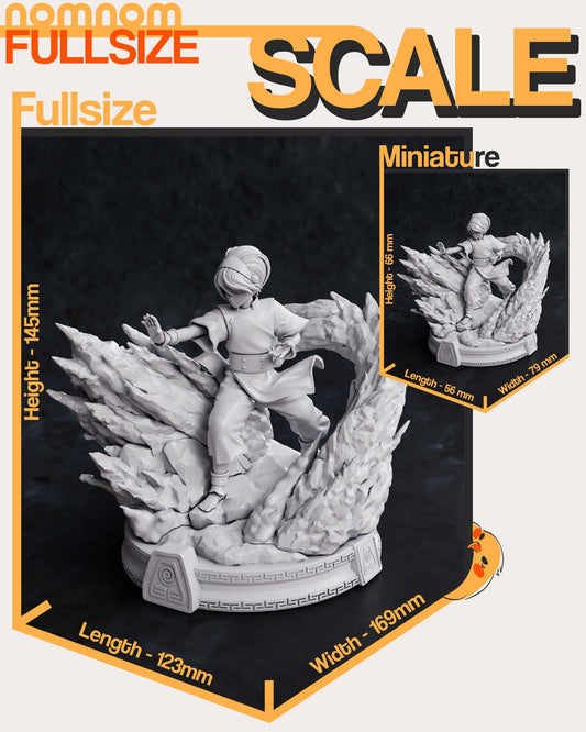 Blind Bandit | Resin Garage Kit Figure Anime Cartoon Fan Art | Nomnom Figures