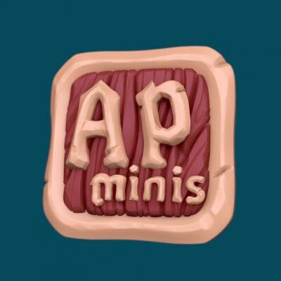 Petal a Tiefling Hunter, Faun, Ranger, Satyr | D&D TTRPG Miniature | Awkward Penguin Minis