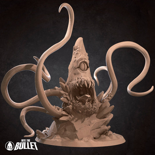 Roper, Cavern Boss | TABLETOP SCALE | D&D TTRPG Miniature | Bite the Bullet | Unpainted, Unplated Resin 8k