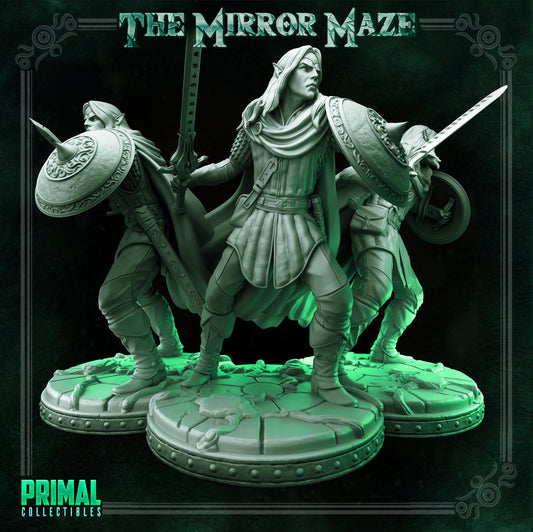 Athos Elf Hero | Tabletop Scale | TTRPG D&D Miniature | Primal Collectibles