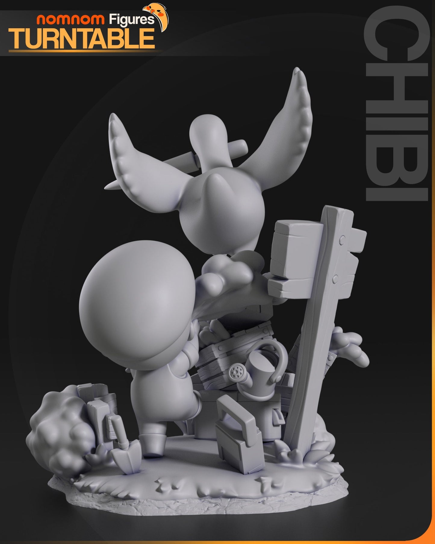 Untitled Goose | Resin Garage Kit Game Fan Art | Nomnom Figures