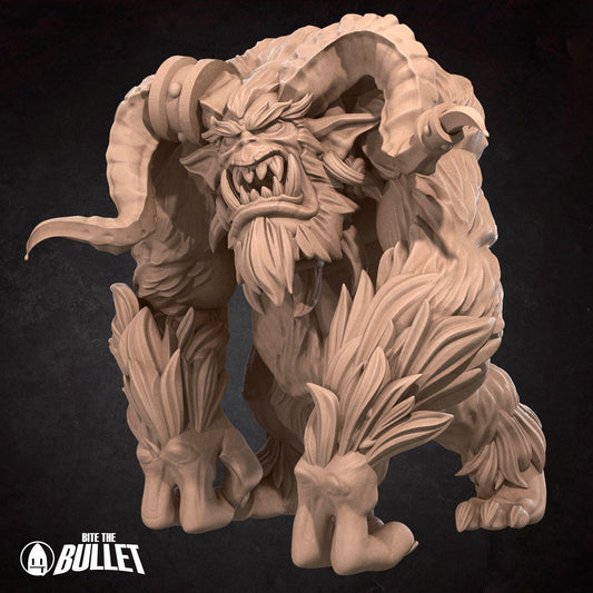 Yeti Monster | TABLETOP SCALE | D&D TTRPG Miniature | Bite the Bullet