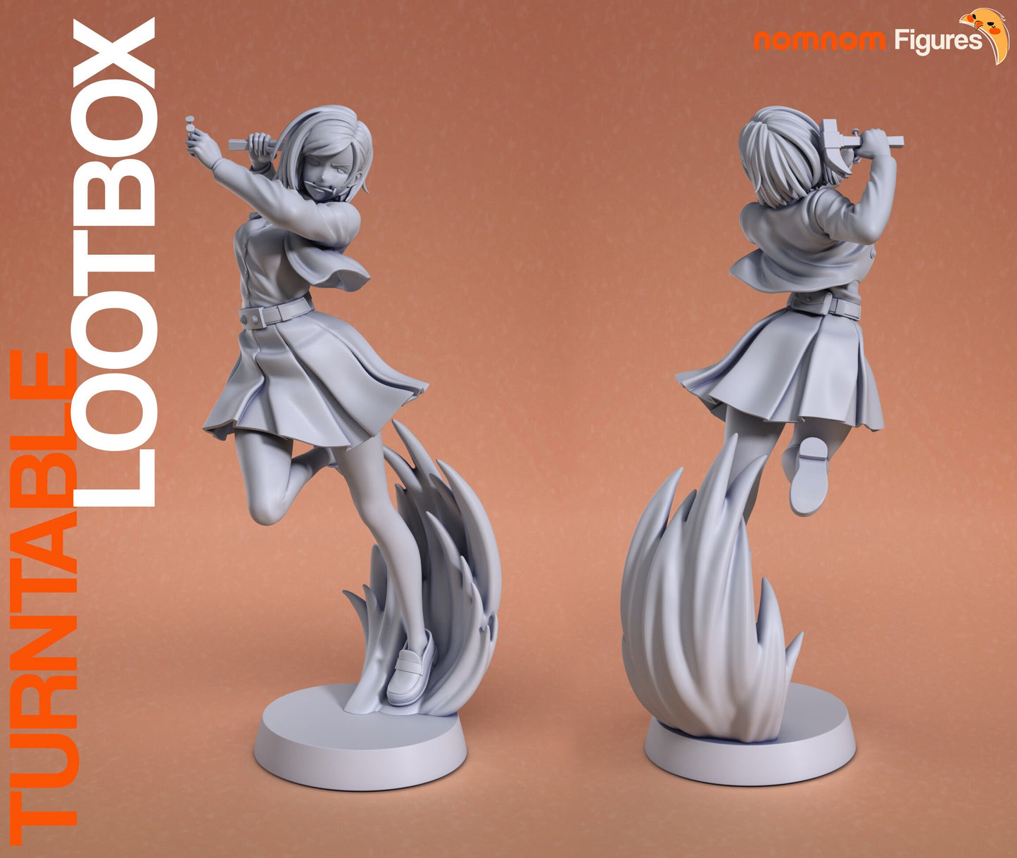 Jujutsu Sorcerer | Resin Garage Kit Figure Anime Manga Fan Art | Nomnom Figures