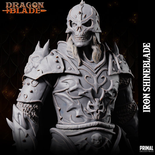 Fighter Iron Shineblade | Tabletop Scale | TTRPG D&D Miniature | Primal Collectibles