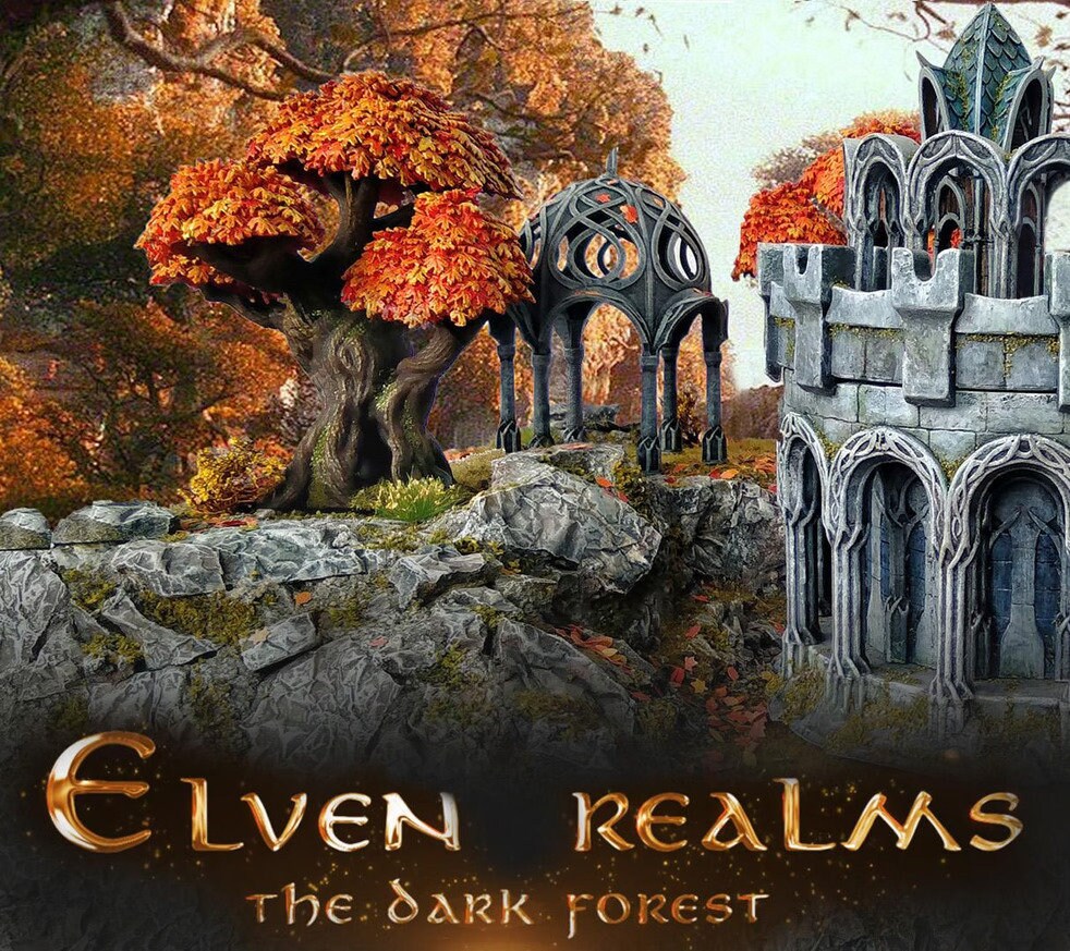 Elven Statues Set | D&D TTRPG Playable 3D Printed Building | The Mines