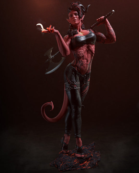 1:12 Spicy Barbarian | Resin Garage Kit Sculpture Anime Video Game Fan Art Statue | CA 3D Studios