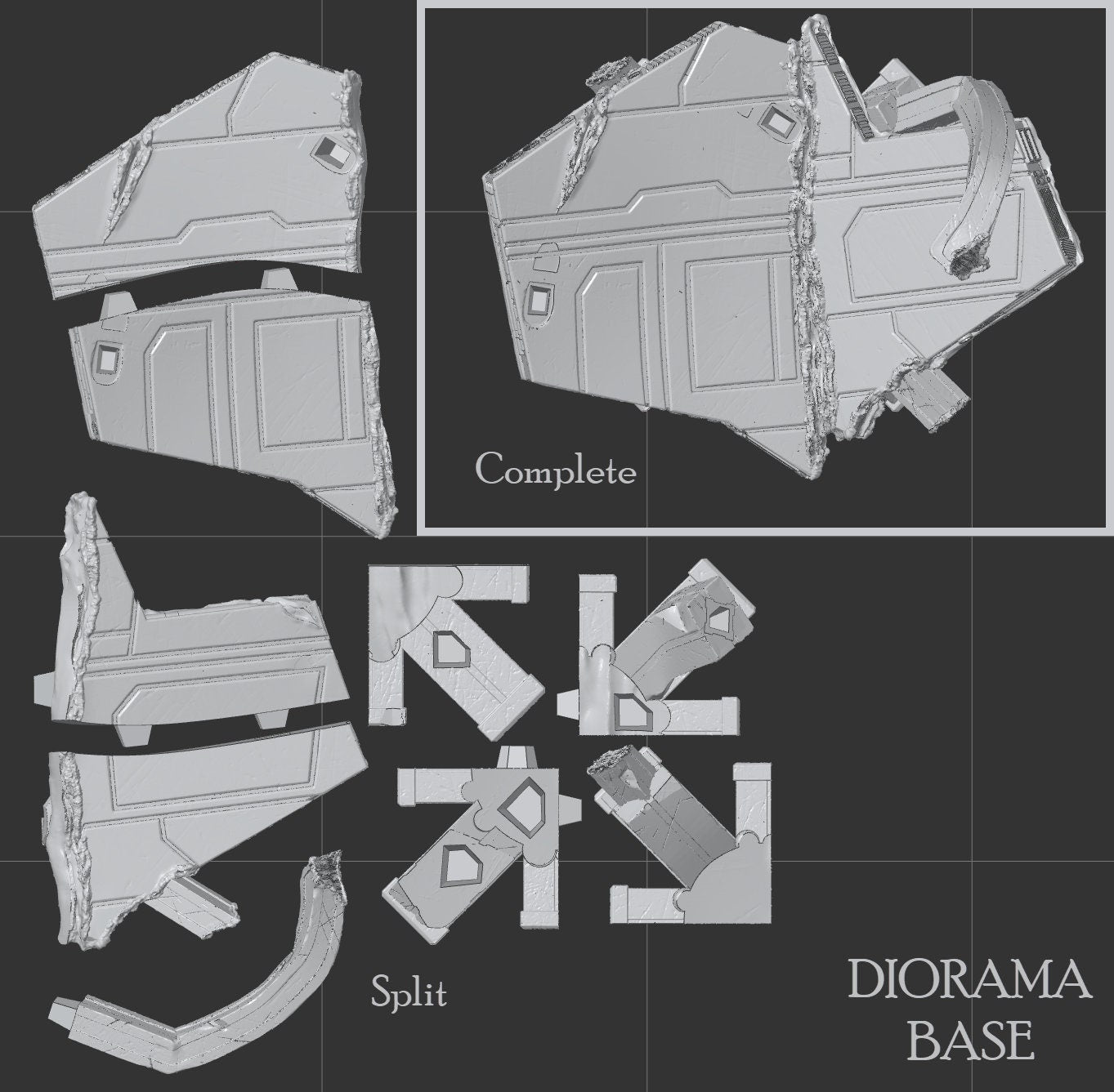 Duel of Fates | Resin Garage Kit Sculpture Anime Video Game Fan Art Statue | CA 3D Studios