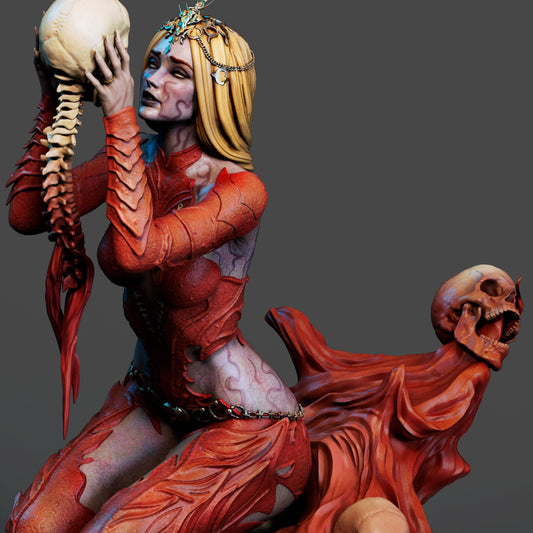 Daughter of Murder | Resin Garage Kit Sculpture Anime Video Game Fan Art Statue | CA 3D Studios