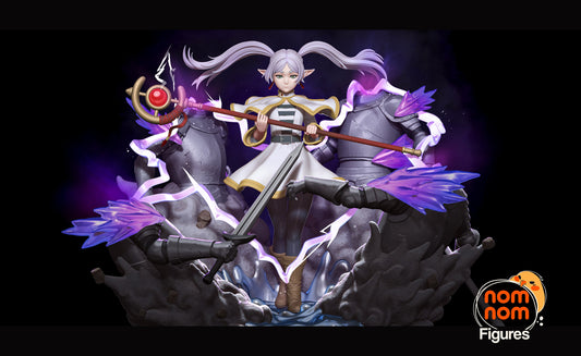 Elf Mage | Resin Garage Kit Figure Anime Fan Art | Nomnom Figures