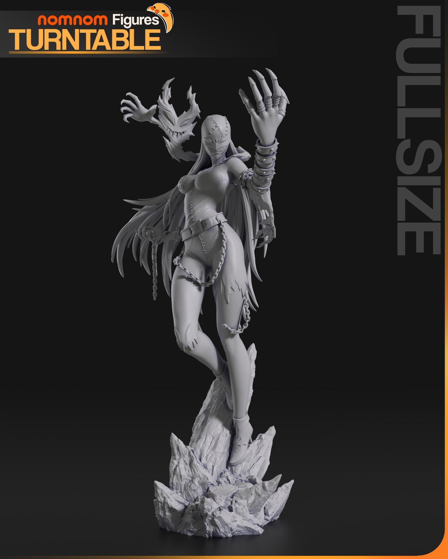 Fallen Angel Digital Monster | Resin Garage Kit Figure Game Fan Art | Nomnom Figures