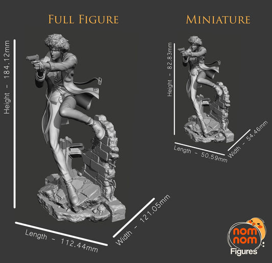 Space Cowboy | Resin Garage Kit Anime Fan Art | Nomnom Figures