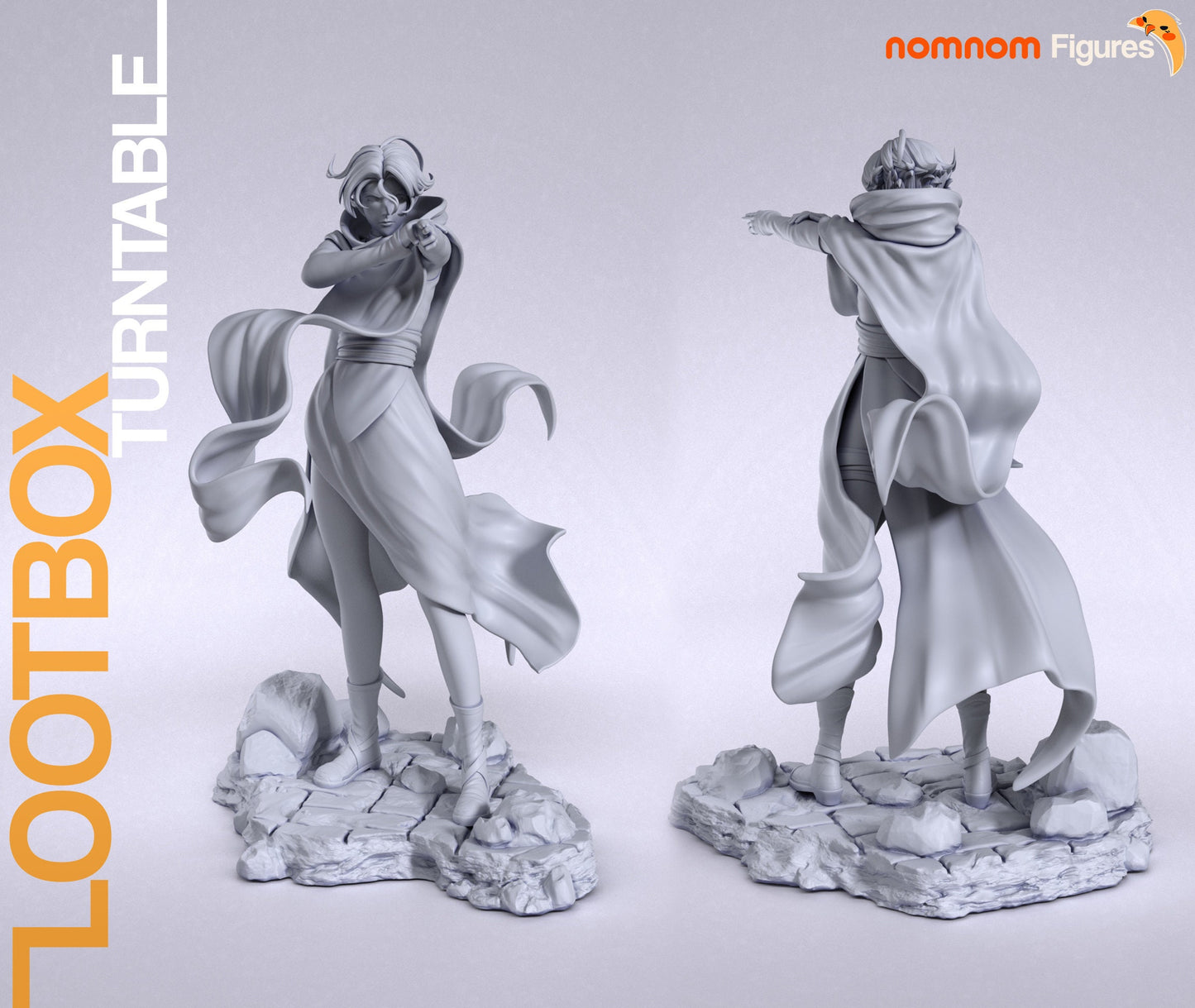 Powerful Speaker | Resin Garage Kit Figure Show Game Fan Art | Nomnom Figures