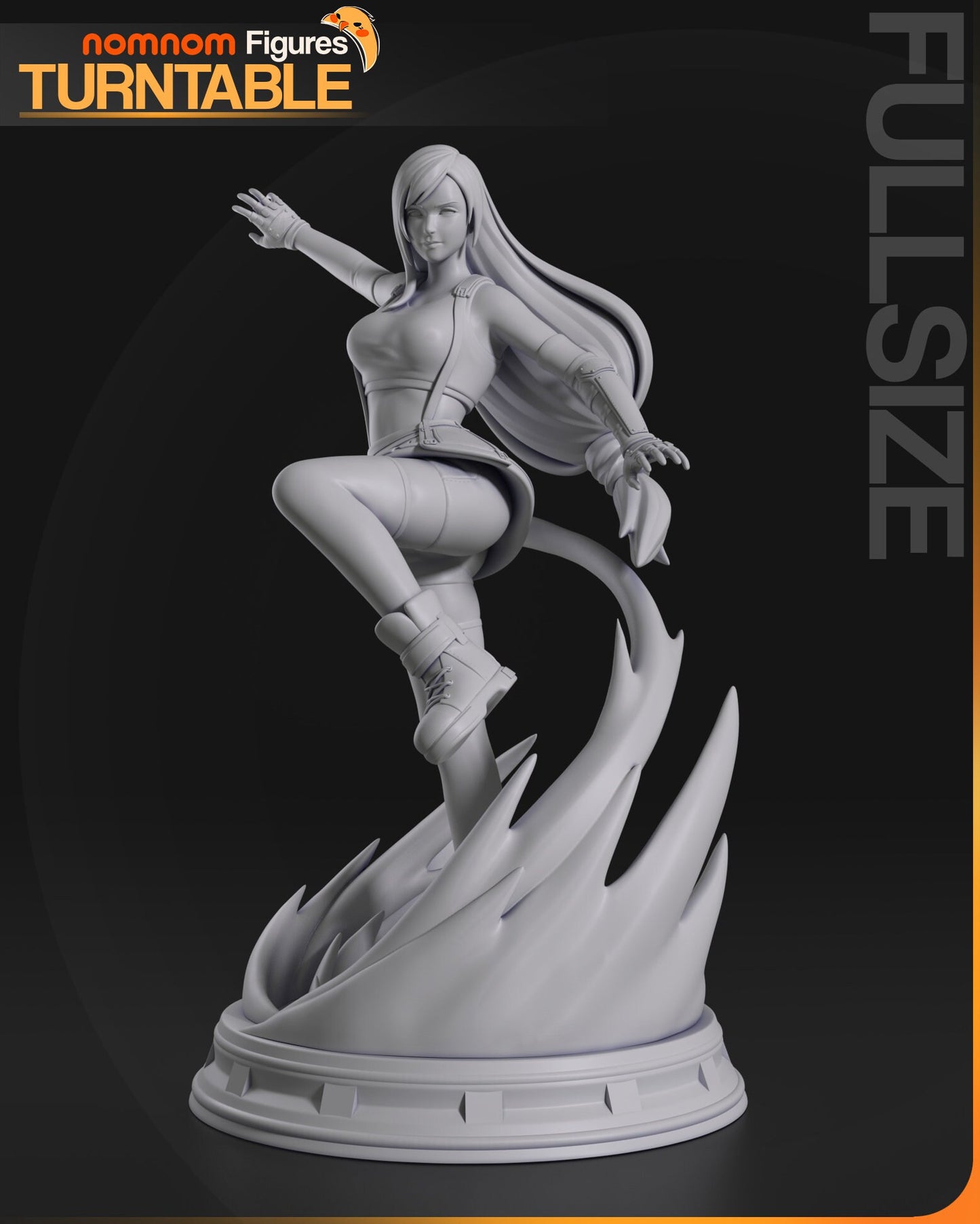 Passionate Pugilist | Resin Garage Kit Figure Game Fan Art | Nomnom Figures