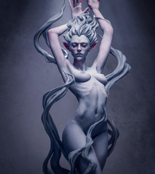 1:12 Siren | Resin Garage Kit Sculpture Anime Video Game Fan Art Statue | CA 3D Studios