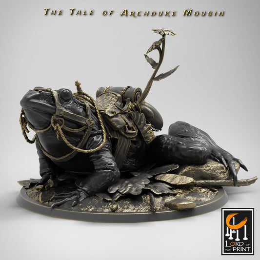 Frog Mouse, The Tale of Archduke Mousin | TABLETOP SCALE Monster Miniature | Rescale Miniatures