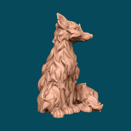Familiars, Fox and Wolf | D&D TTRPG Miniature | Awkward Penguin Minis