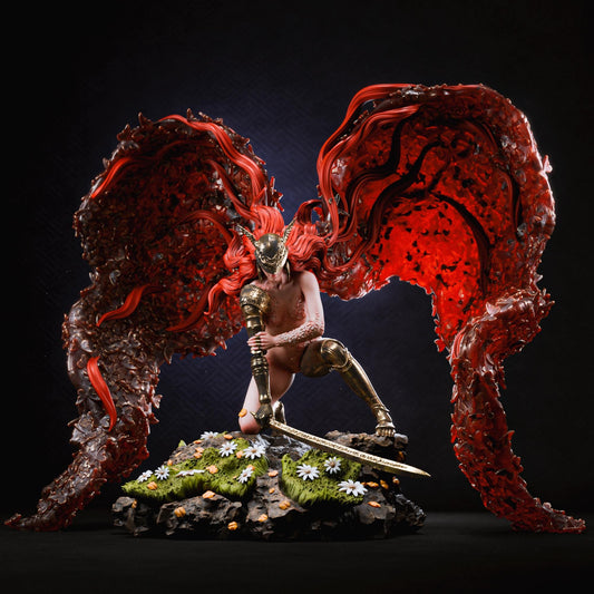 1:12 Rotting Scarlet Demigoddess | Resin Garage Kit Sculpture Anime Video Game Fan Art Statue | CA 3D Studios