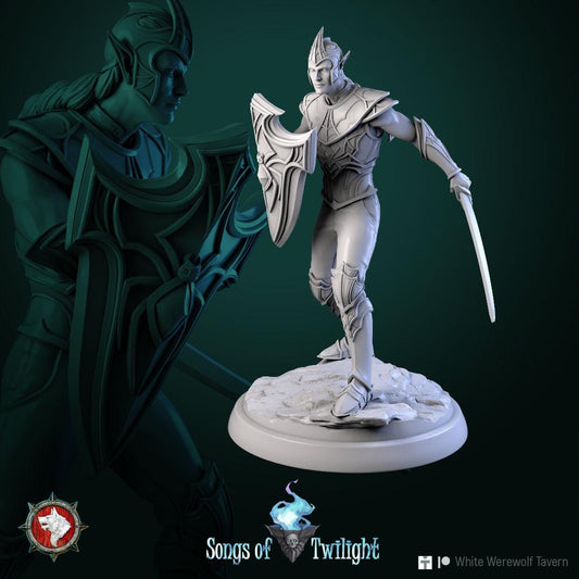 Drow Warriors | TABLETOP SCALE | TTRPG Miniature | White Werewolf Tavern