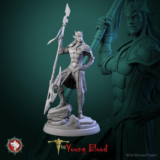 Elven Warriors | TABLETOP SCALE | TTRPG Miniature | White Werewolf Tavern