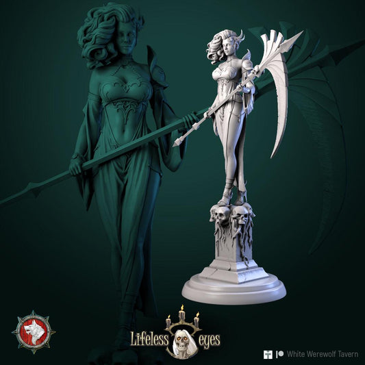 Semenriel, Dark Reaper | D&D TTRPG Miniature | White Werewolf Tavern