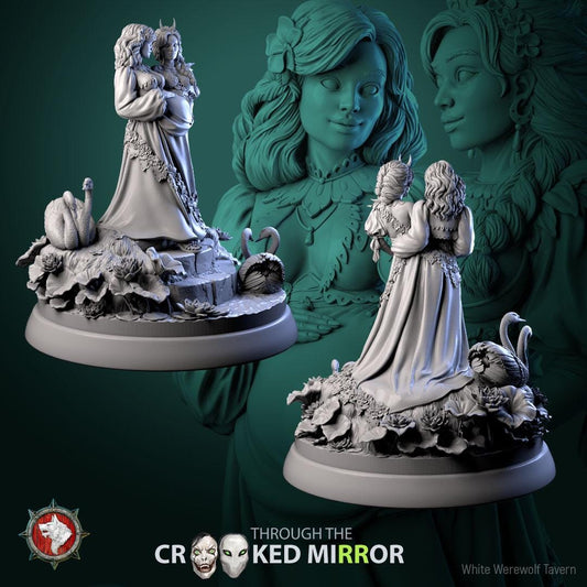 Sisters of the Shattered Cradle | D&D TTRPG Miniature | White Werewolf Tavern