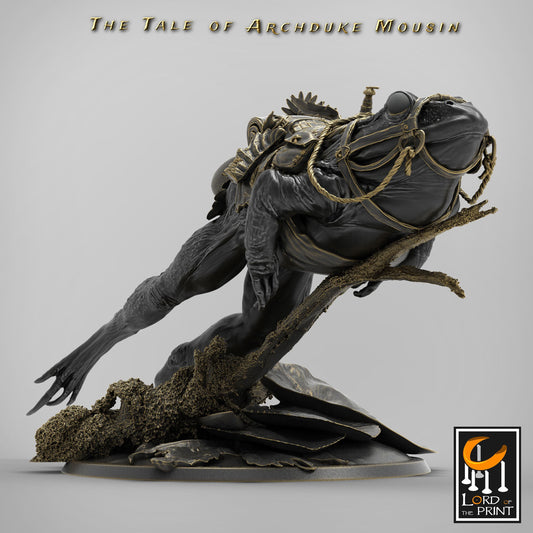 Frog Jump, The Tale of Archduke Mousin | TABLETOP SCALE Monster Miniature | Rescale Miniatures