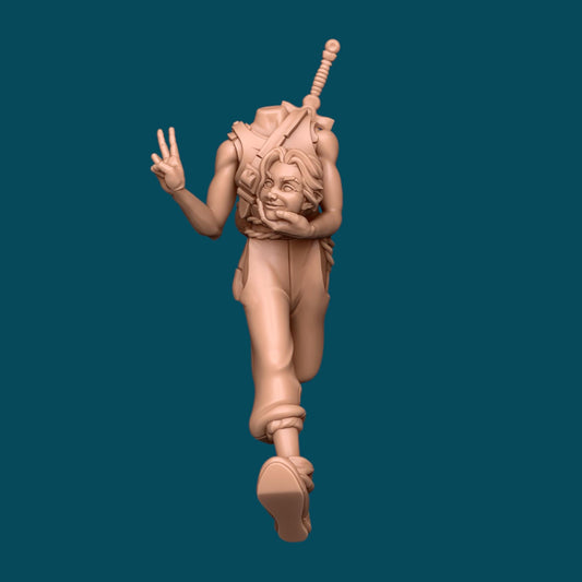 Marlow a Joyful Revenant | D&D TTRPG Miniature | Awkward Penguin Minis