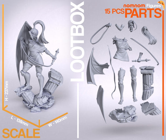 First Fury | Resin Garage Kit Figure Game Fan Art | Nomnom Figures