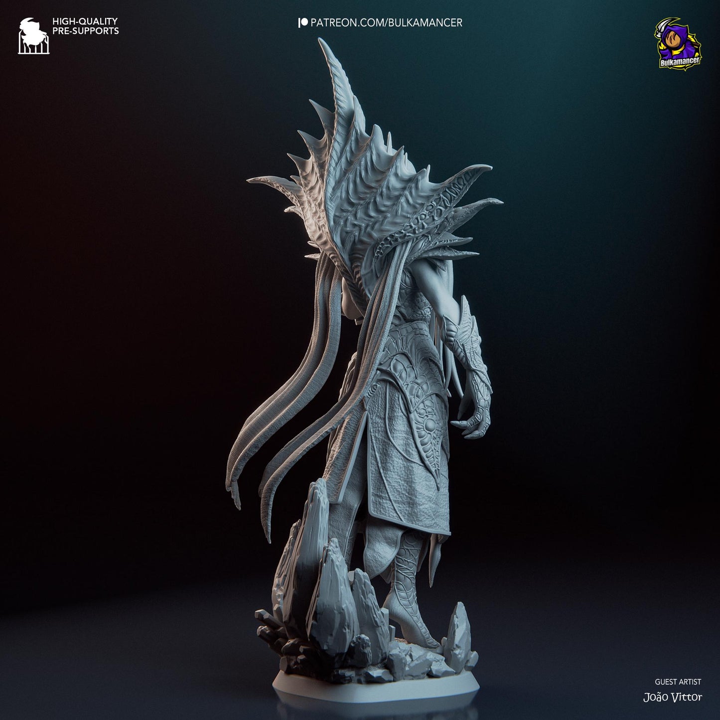 Sovereign | Resin Garage Kit Sculpture Anime Video Game Fan Art Statue | Bulkamancer Sculpts