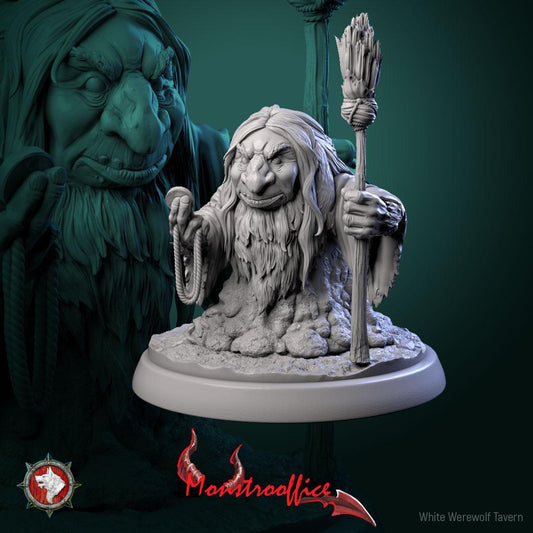 Kleaning Krew | TABLETOP SCALE | TTRPG D&D Miniature | White Werewolf Tavern