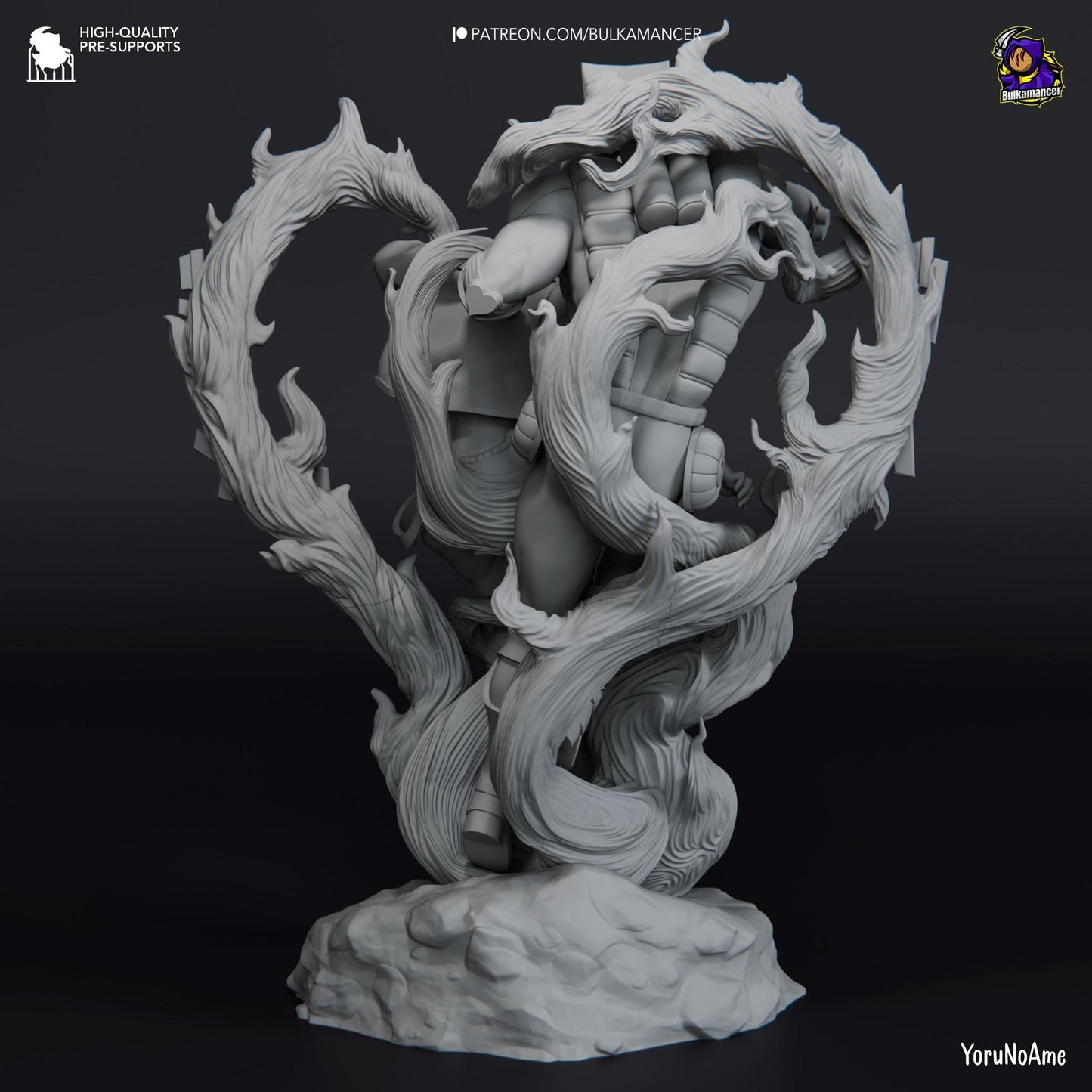 Bizarre Duo | Resin Garage Kit Sculpture Anime Video Game Fan Art Statue | Bulkamancer Sculpts