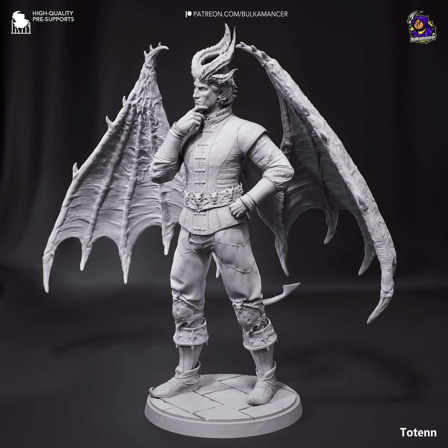 Devil You Know | Resin Garage Kit Sculpture Anime Video Game Fan Art Statue | Bulkamancer Sculpts